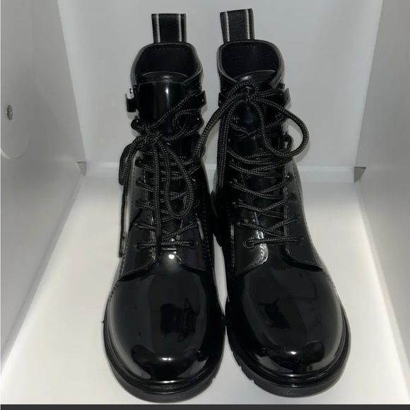 Michael Kors Black Ankle Boots Size 11 - Picture 1 of 11